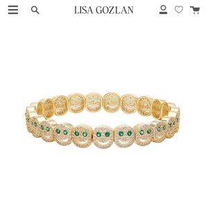 BRAND NEW Lisa Gozlan happy bracelet